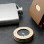 Personalised Father's Day Brass Traveller's Compass With Monogrammed Box, thumbnail 2 of 3