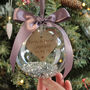 Personalised Engagement Christmas Bauble, thumbnail 1 of 4