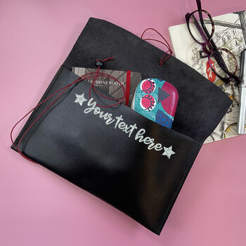 Leather Hand Bag, 3rd Leather Anniversary Gift, 2 of 11