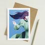 Women In Colour, Pack Of Eight Greetings Cards, thumbnail 8 of 10