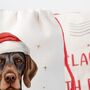 Personalised German Shorthaired Pointer Santa Sack, thumbnail 2 of 2
