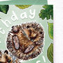 Hedgehog Birthday Card, thumbnail 3 of 5