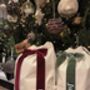 Personalised Velvet Bow Gift Sack, thumbnail 9 of 12