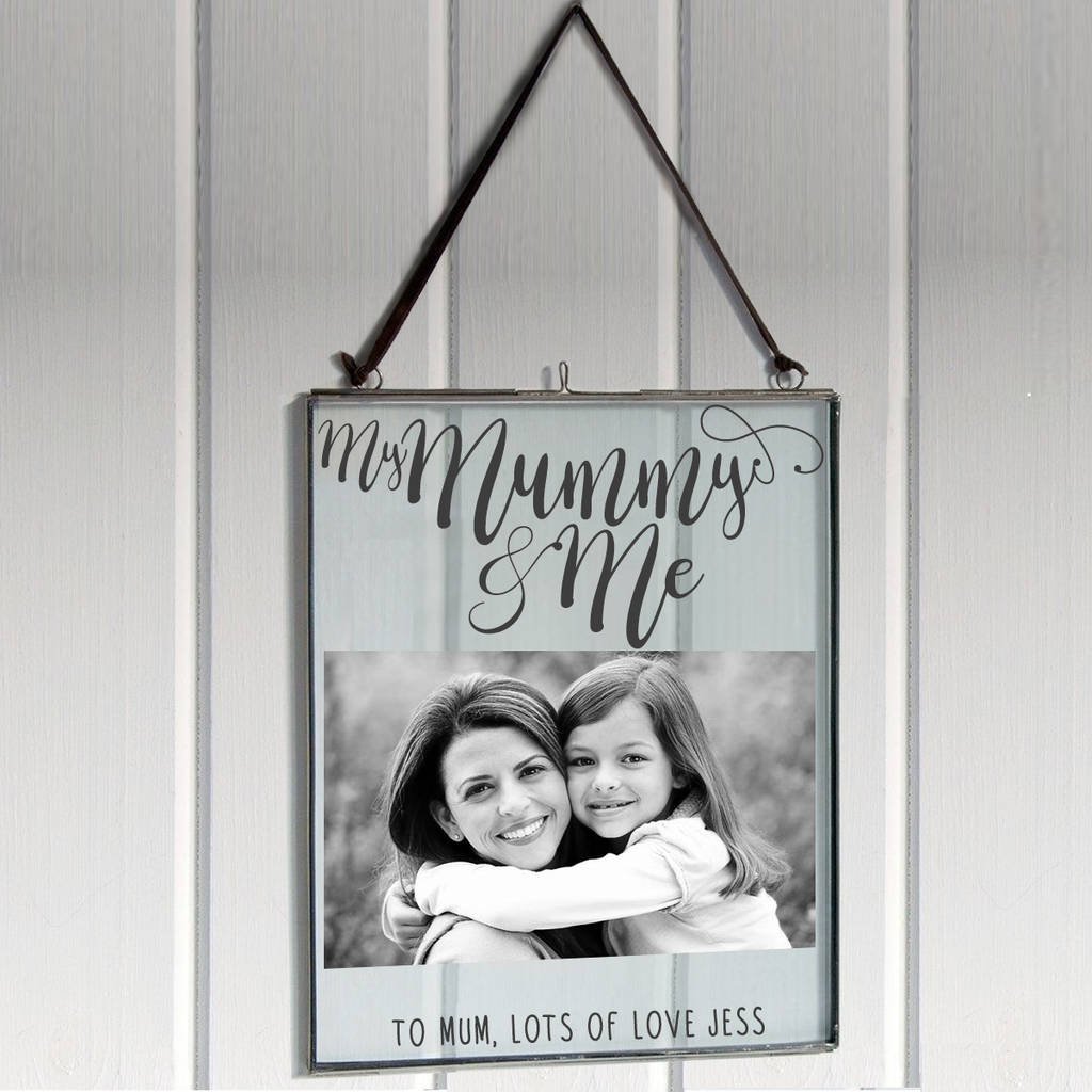 Personalised 'Mummy And Me' Photo Frame By Jonny's Sister