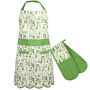 Botanical Personalised Apron And Oven Glove Gift Set, thumbnail 2 of 11