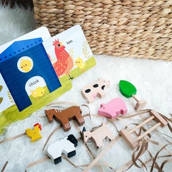 Handmade On The Farm Wooden Toy Set, 3 of 5