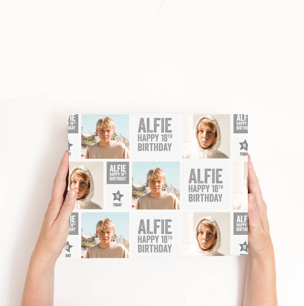 18th-birthday-personalised-photo-wrapping-paper-by-abigail-warner