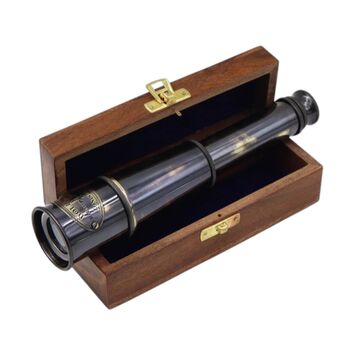 Personalised Brushed Gunmetal Telescope, 9 of 10