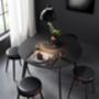 Set Of One/Two Dining Stools Synthetic Leather, thumbnail 3 of 12