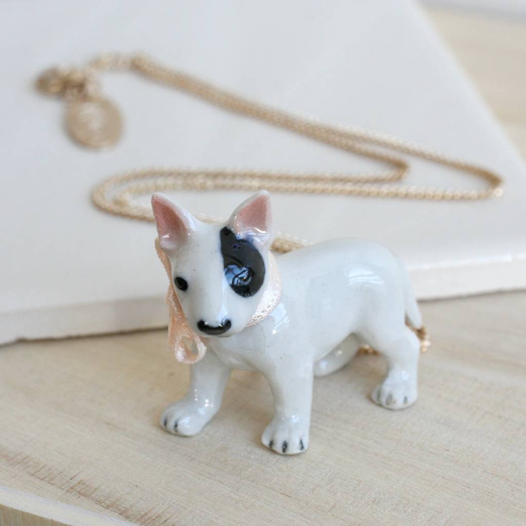 bull terrier necklace