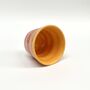 Sunrise Wavy Mini Ceramic Tumbler, thumbnail 4 of 11