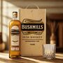 Personalised Bushmills Irish Whiskey Gift Set With Glass – Premium Irish Whiskey Custom Gift For Him Or Her, thumbnail 1 of 4