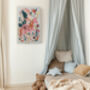 Mouse Riding A Unicorn Nursery Art Print, thumbnail 4 of 4