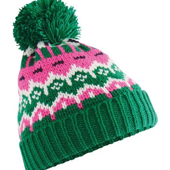 Personalised Retro Ski Hat For Winter, 6 of 7