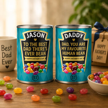 Personalised Father's Day Jelly Beans Tin, 3 of 4
