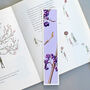 Botanical Bookmarks With Winter Illustrations, thumbnail 3 of 5