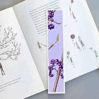 Botanical Bookmarks With Winter Illustrations, 3 of 5
