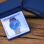 Personalised Architect Watch With Silver Strap, thumbnail 5 of 7