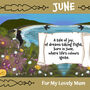 Personalised Handpoured Jasmine Scented Candle For June, thumbnail 5 of 6
