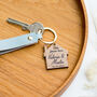 His And Hers Retro New Home Keyring Gift Set, thumbnail 8 of 8