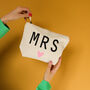 'Mrs' Make Up Bag Wedding Gift, thumbnail 2 of 6