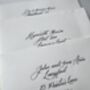 Hand Written Calligraphy Addressed Envelopes, thumbnail 2 of 4