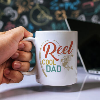Reel Cool Dad Fishing Father's Day Mug, 3 of 6
