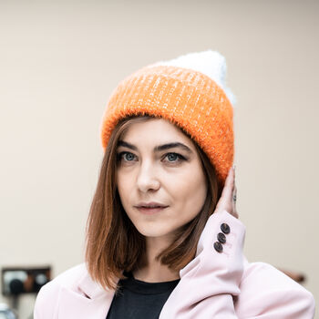 Ombre Knit Beanie Hat, 4 of 11