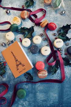Festive Favourites Message Macaron Gift Box, 2 of 9