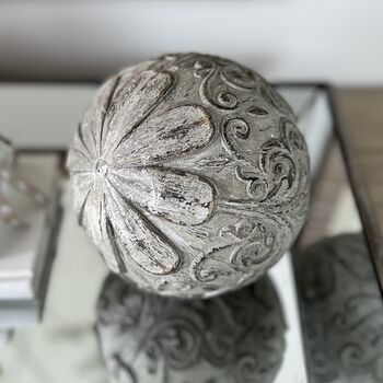 Decorative Wooden Ball, 2 of 3