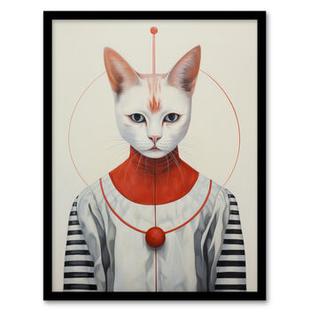 The Cat King Scifi Cat Lovers Striking Wall Art Print, 5 of 6