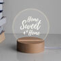 Home Sweet Home Desk Lamp Housewarming Gift For Couple, thumbnail 5 of 6