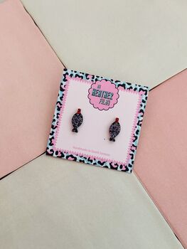 Soy Sauce Glitter Resin Studs / Sushi Lover Gift / Chef Gift / Fun Food Inspired Jewellery, 2 of 5