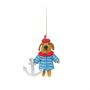 Handmade Felt Davey The Sailor Dog Decoration, thumbnail 3 of 4
