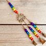 Smiling Sunshine Rainbow Bells Wind Chime, thumbnail 4 of 5