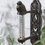 Cast Iron Garden Wall Thermometer, thumbnail 3 of 6