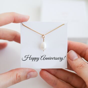 Personalised Freshwater Pearl Necklace – Birthday Gift For Her, 7 of 11