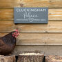 Handcrafted Wooden Chicken Coop Sign, thumbnail 3 of 4