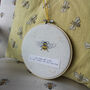 Bee Embroidery Hoop, thumbnail 2 of 4