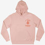 Everything Is Peachy Unisex Graphic Hoodie In Peach, thumbnail 6 of 7