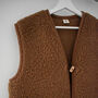 Camel Wool Bodywarmer, thumbnail 2 of 5