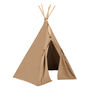 Nevada Cotton Canvas Teepee In Fawn, thumbnail 2 of 6