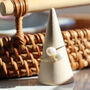 Freshwater Pearl Adjustable Geometric Ring, thumbnail 1 of 7