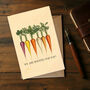 Carrot Card 'We Are Rooting For You!', thumbnail 1 of 2