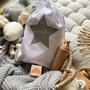Personalised Star Toy Storage Bag, 7 of 8
