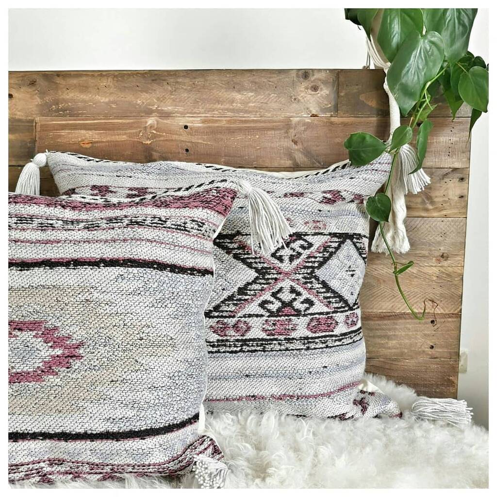 Recycled Aztec Boho Cushion Cover By Loft & Daughter