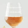 Personalised Drinks Measure Wine Glass, thumbnail 10 of 12