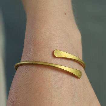 Brass Wrap Bracelet, 2 of 10