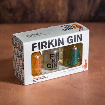Miniature Firkin Gin Gift Set, 5 of 7