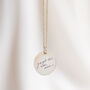 Personalised Handwriting Charm Necklace, thumbnail 4 of 8